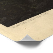 Staunton Virginia 1857 Antiek Panorama Poster (Hoek)