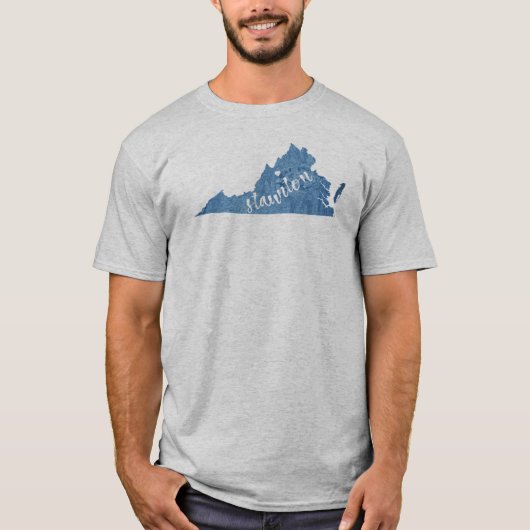 Staunton Virginia Houtnerf T-shirt (Voorkant)