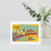 Staunton Virginia VA Old Vintage Travel Briefkaart (Staand voorkant)