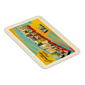 Staunton Virginia VA Old Vintage Travel Briefkaart Magneet (Rechterzijde)