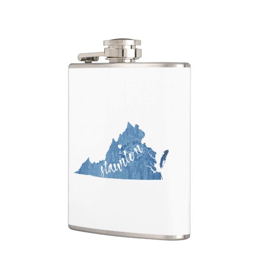 Staunton Virginia Wood Grain Heupfles (Links)