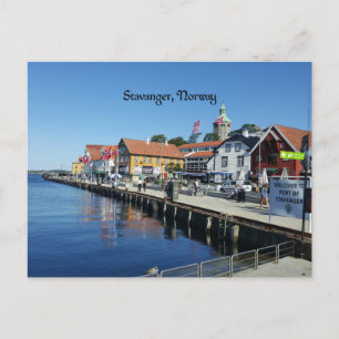 Stavanger, Noorwegen ansichtkaart Briefkaart
