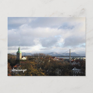 Stavanger, Noorwegen Briefkaart