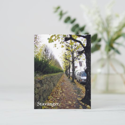 Stavanger, Noorwegen Briefkaart (Staand voorkant)