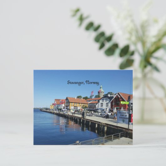 Stavanger, Noorwegen Briefkaart (Staand voorkant)
