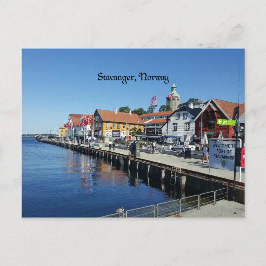 Stavanger, Noorwegen Briefkaart (Voorkant)