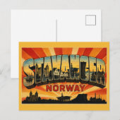 Stavanger Noorwegen Preikestolen Briefkaart (Voorkant / Achterkant)