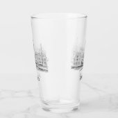 Stavanger Norway Beauful Streetscape Beer Glas (Rechts)