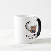 Stavanger Norway Viking Pet Magische Mok (Voorkant rechts)