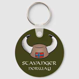 Stavanger Norway Viking Pet Sleutelhanger