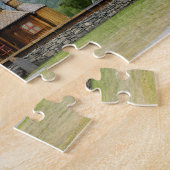 Stave-kerk in Lom, Noorse puzzel Legpuzzel (Zijkant)