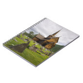 Stave-kerk met begraafplaats in Noorwegen Notitieboek (Linkerzijde)