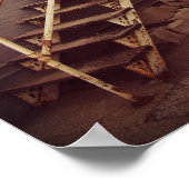 Staven in Albia, Iowa Poster (Hoek)