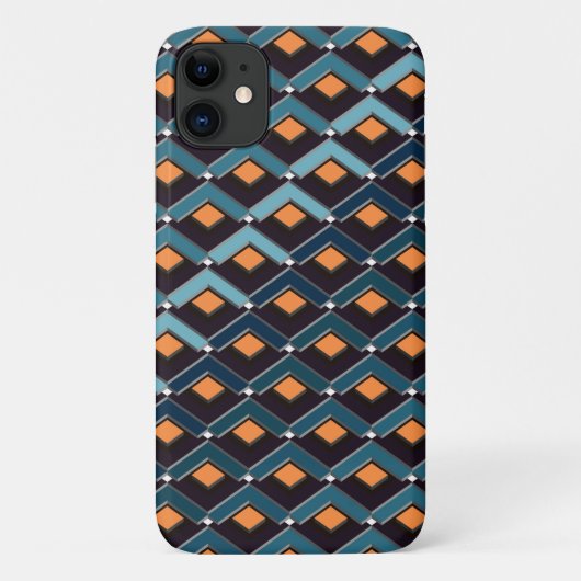 Staven in het patroon van Staven Altona Case-Mate iPhone Case (Achterkant)