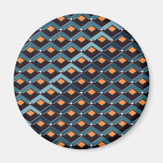 Staven in het patroon van Staven Altona Magneet (Voorkant)