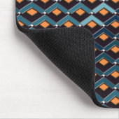 Staven in het patroon van Staven Altona Muismat (Hoek)