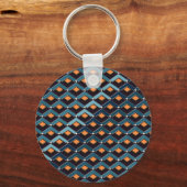 Staven in het patroon van Staven Altona Sleutelhanger (Voorkant)