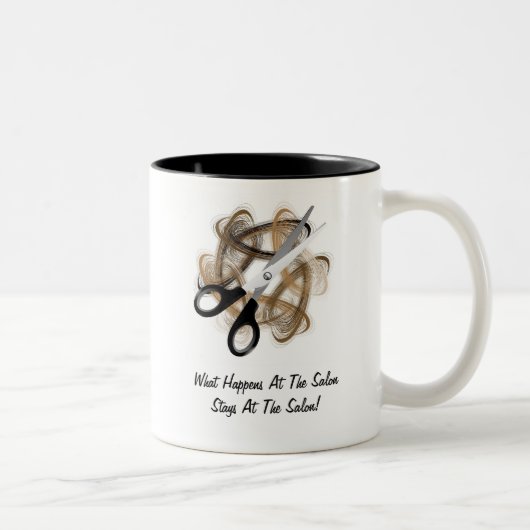 Staven in Salon Tweekleurige Koffiemok (Rechts)