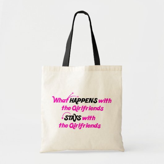 Staven met Vriendinnen Tote Bag (Voorkant)