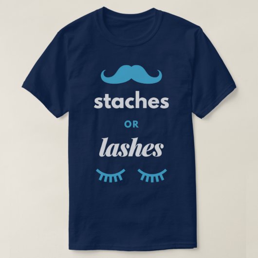 Staven of bevestigingen t-shirt (Design voorkant)