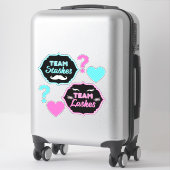 Staven of Lashes Betekenen Baby shower Sticker (Koffer)