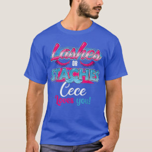 Staven of Lashes Cece houdt van je beste genderver T-shirt