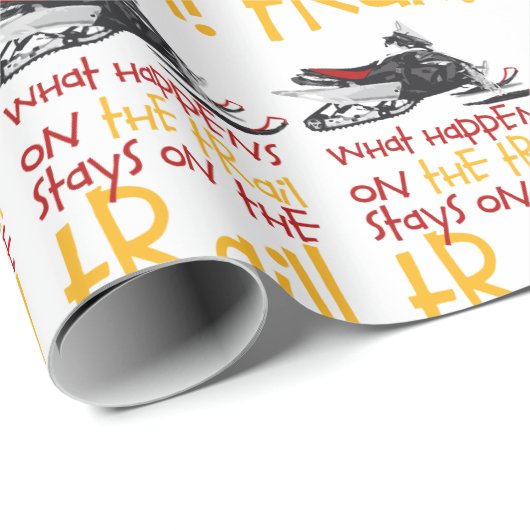 Staven op het spoor cadeaupapier (Rol Hoek)