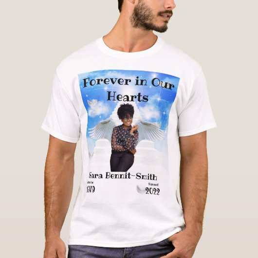 Staven van de Hemelse Memorial T-shirt (Voorkant)