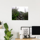 Staven van de wolken, Appalachian Trail Poster (Thuiskantoor)