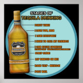 Staven van Tequila Poster (Voorkant)