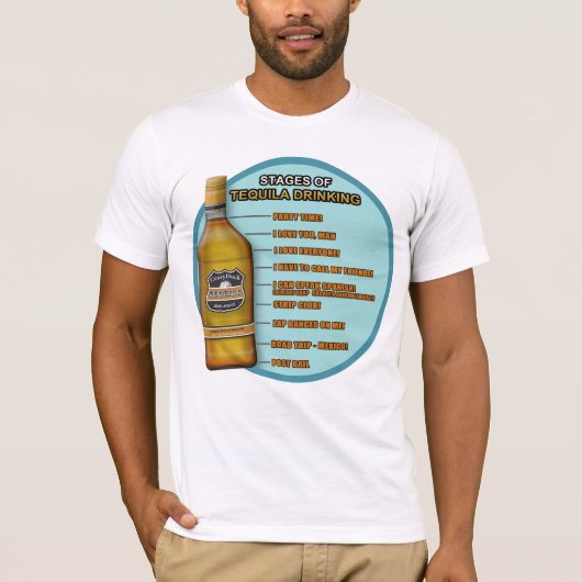 Staven van Tequila T-shirt (Voorkant)