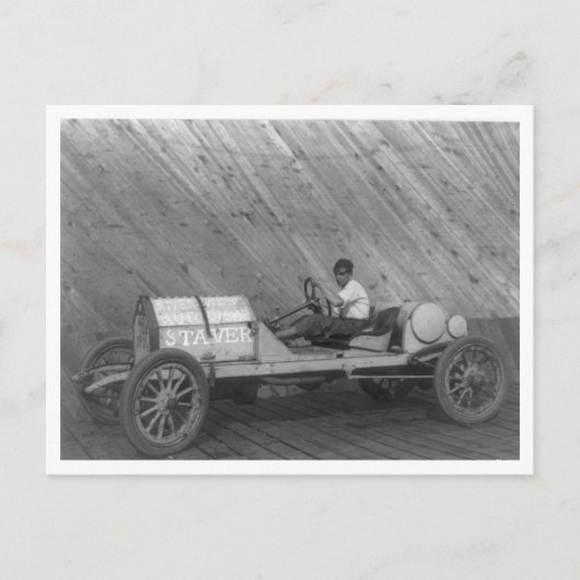 Staver Automobile Briefkaart (Voorkant)