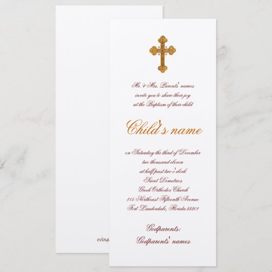 Stavro Kaart (Voorkant / Achterkant)