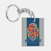 Stavya naam betekent letter S ridder crest custom Sleutelhanger (Voorkant Links)