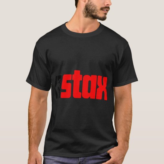 Stax records klassiek label t-shirt (Voorkant)