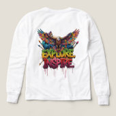 "Stay Alive & Endure Inspire – Motivational Long S (Achterkant)