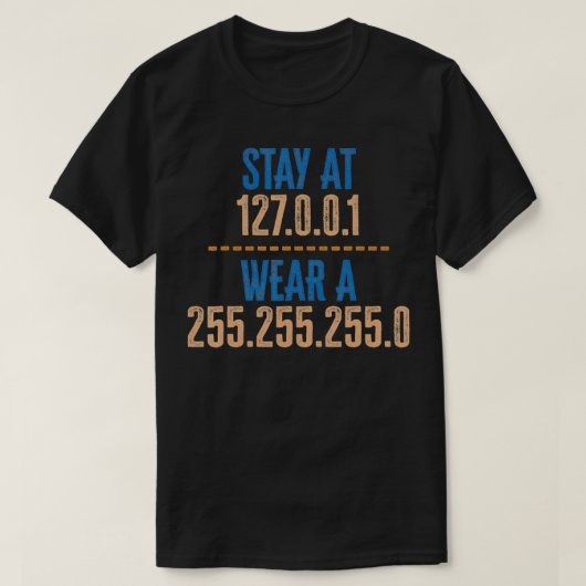 Stay At 127 T-shirt (Design voorkant)