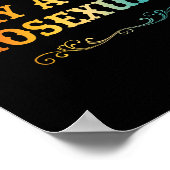 Stay At Ho Moual Funny Design  Poster (Hoek)