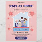 Stay At Home Flyer (Voorkant)