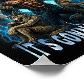 Stay Behind Me Kitten It's Gonna Get Wild Funny Al Poster (Hoek)