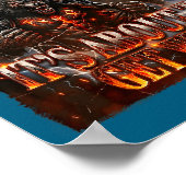 Stay Behind Me Kitten It's Gonna Get Wild Werewolf Poster (Hoek)