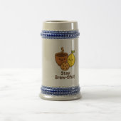 Stay Brew-tiful – Cute Coffee, Lemon & Cookie  Bierpul (Center)