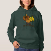 Stay Brew-tiful – Schattigee koffie, citroen en ko Hoodie (Voorkant)