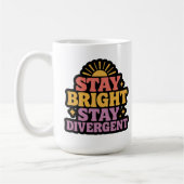 Stay Bright, Stay Divergent Koffiemok (Links)