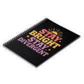Stay Bright, Stay Divergent Notitieboek (Linkerzijde)