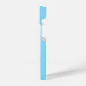 Stay Bubbly Kawaii Tea - Cute Pastel Blue Boba iPhone Hoesje (Linkerkant)