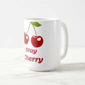 Stay Cherry Schattige Cherry Mok voor Coffee & Tea (Voorkant rechts)