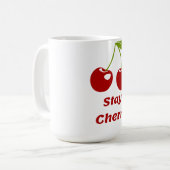 Stay Cherry Schattige Cherry Mok voor Coffee & Tea (Voorkant links)