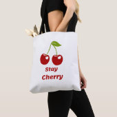 Stay Cherry – wit Tas (Dichtbij)