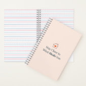 Stay Close to What Heals You Minimal Motivational  Notitieboek (Binnen)